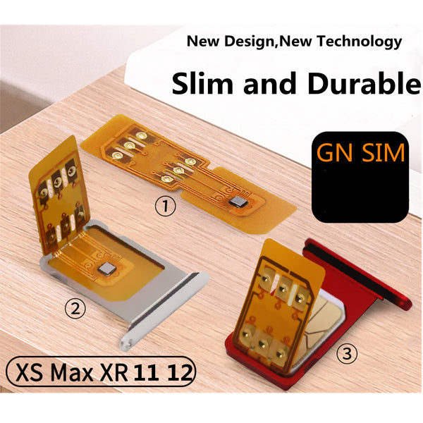 10 PCS/Lot GN SIM Plug And Play Unlock Chip IOS 14.5 Auto Pop Up Menu Perfect ICCID For iPhone XS/XS MAX/XR/11/11 PRO/11 PRO MAX/12 mini/12/12 Pro/12 Pro Max