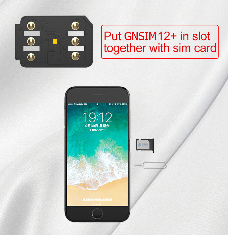 10 PCS/Lot GN SIM Plug And Play Unlock Chip IOS 14.5 Auto Pop Up Menu Perfect ICCID For iPhone XS/XS MAX/XR/11/11 PRO/11 PRO MAX/12 mini/12/12 Pro/12 Pro Max